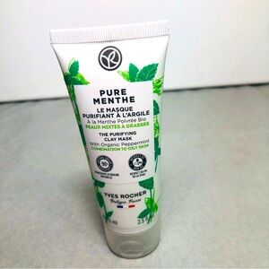 Yves Rocher Pure Menthe Pore Cleaning Clay Mask Peppermint 75 ml./2.5 fl.oz.